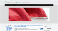 Desktop Screenshot of jksystem.cz